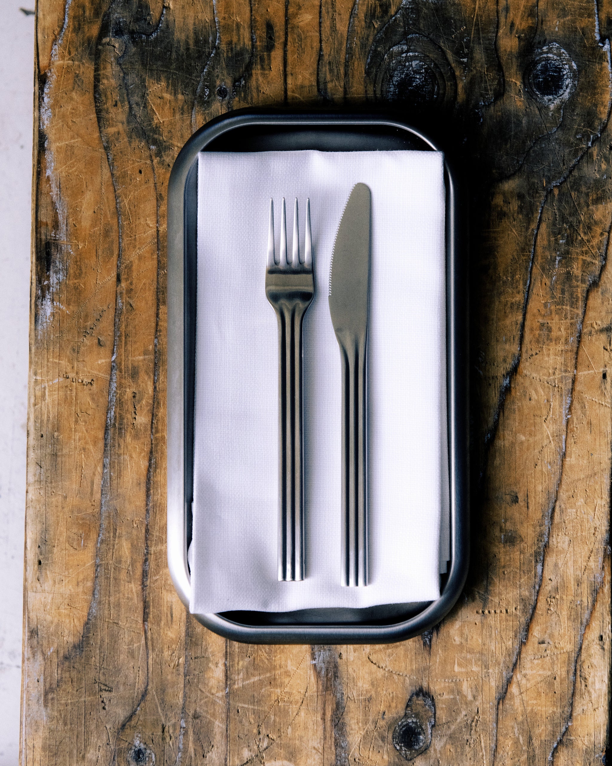Canteen Brushed - Knife / Set of 4