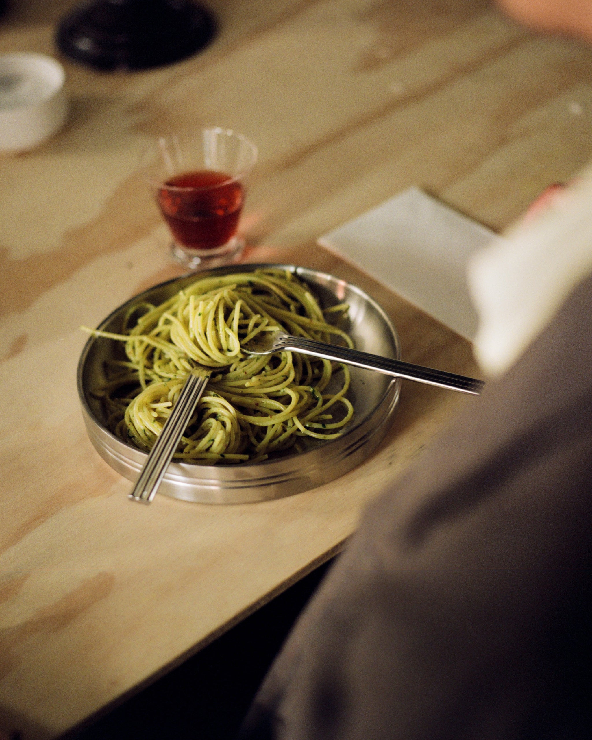 Stainless Steel Pasta Plate / Set of 6