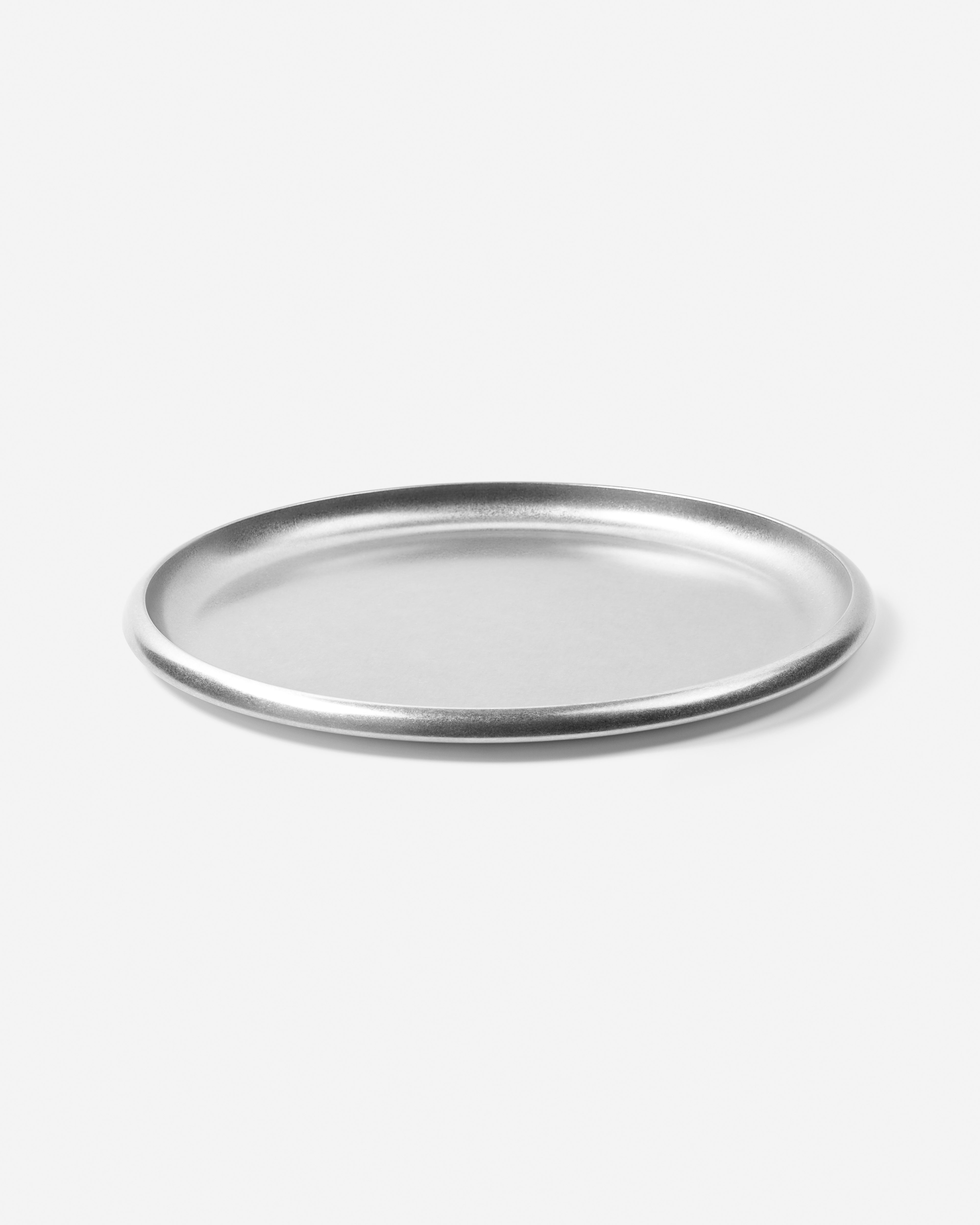 Round Steel Tray 300 - Stonewashed / Set of 8
