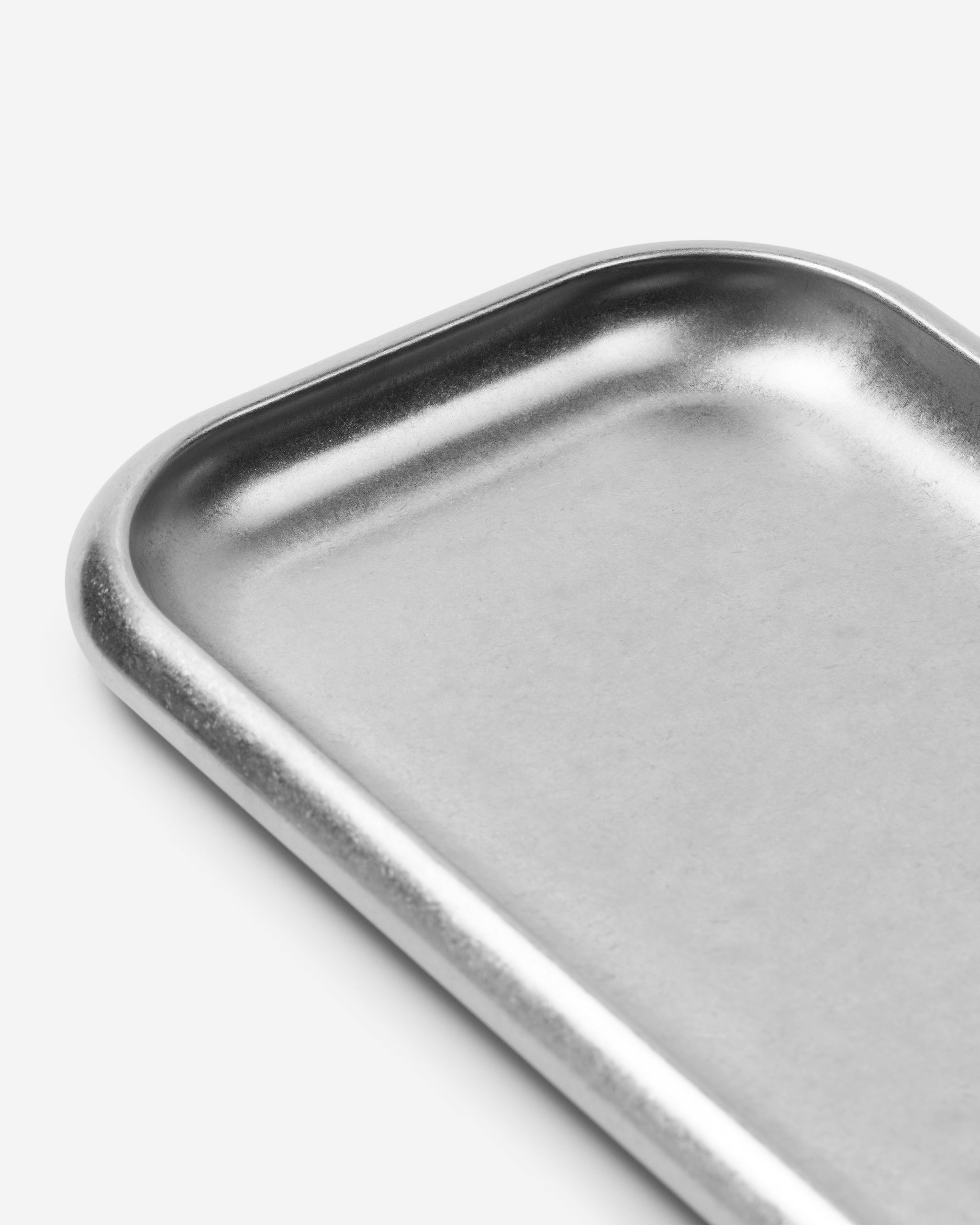 Small Steel Serving Tray - Stonewashed
